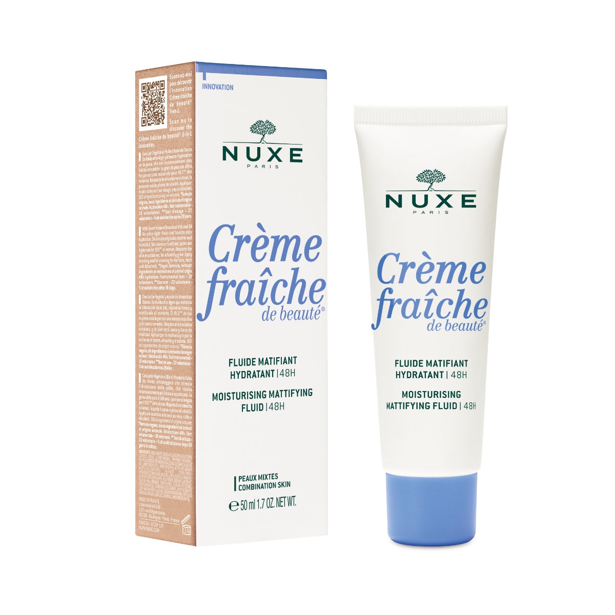 CRÈME FRAÎCHE (EMULSIÓN HIDRATANTE Y MATIFICANTE PARA PIEL MIXTA)